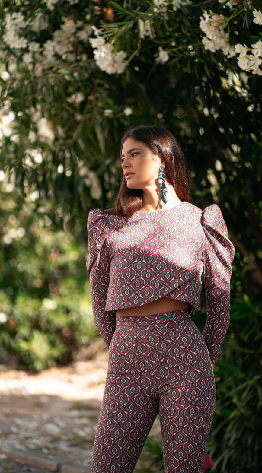 ALEJANDRITA | Conjunto pantalón y top